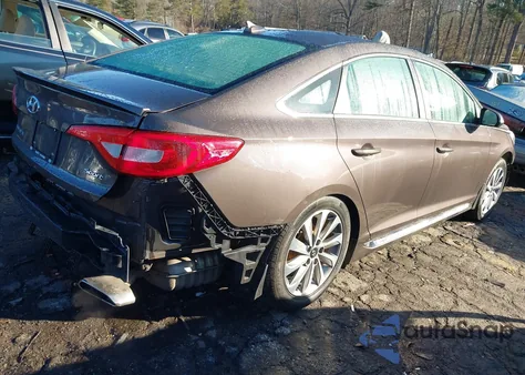 2015 Hyundai Sonata Sport from USA, damaged, VIN 5NPE34AF5FH033109
